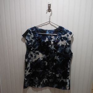 AK Anne Klein sleeveless blouse, size XL